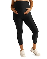 Beyond Yoga Love The Bump Spacedye Capri Maternity Leggings