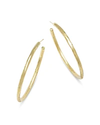 Ippolita 18K Yellow Gold Classico Hammered Hoop Earrings