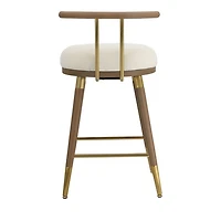 Juniper Velvet Barstool