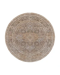 Feizy Celene CEL39KXF Round Area Rug, 7'9 x 7'9