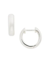 Sterling Silver Huggie Hoop Earrings - Exclusive