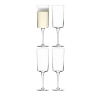 Lsa Gio Champagne Flute, Set of 4