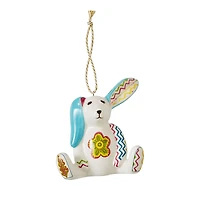 Spode Kit Kemp for Spode Minnie Rabbit Patchwork Ornament