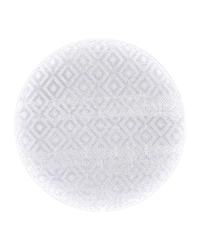 Feizy Saphir Mira 6803490F Round Area Rug, 7'6 x 7'6