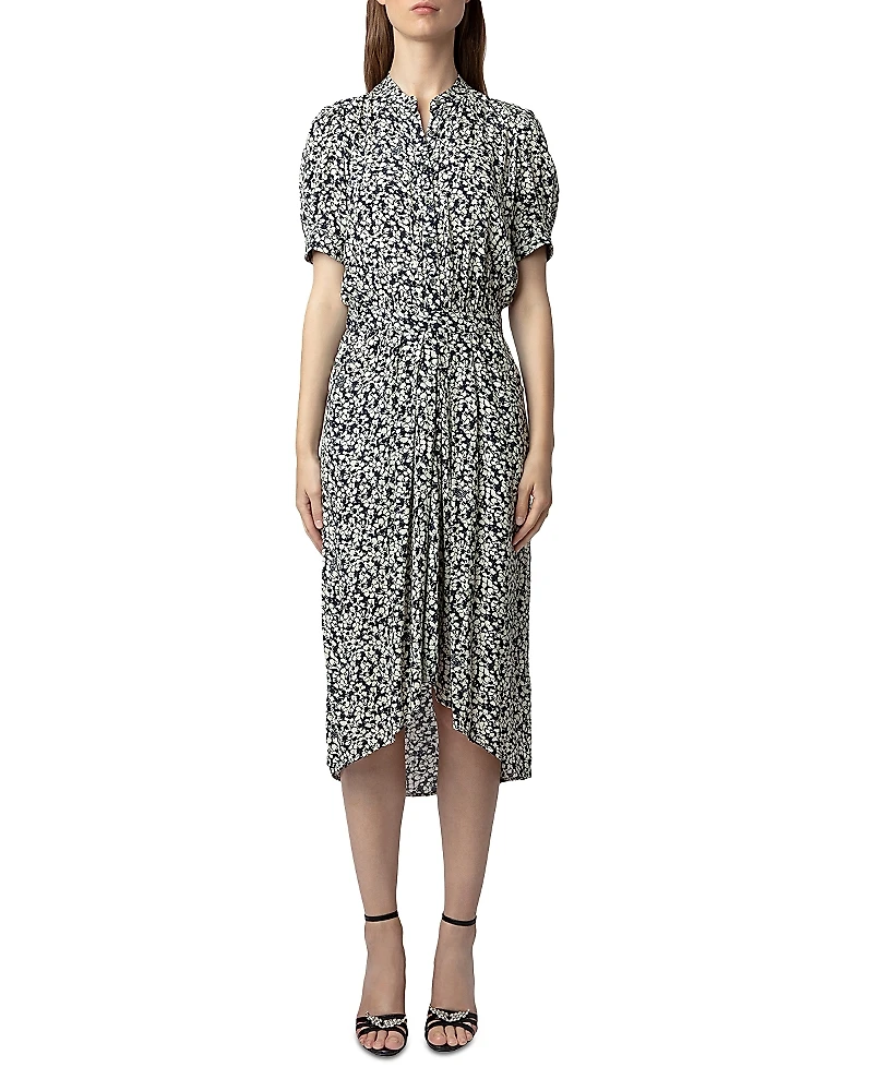 Zadig & Voltaire Rima Puff Sleeve Dress