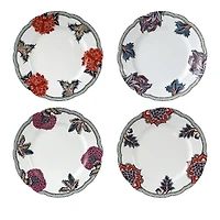 Bernardaud Braquenie Assorted Dinner Plates, Set of 4