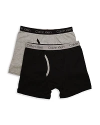 Calvin Klein Kids Boys' Boxer Briefs, 2 Pack