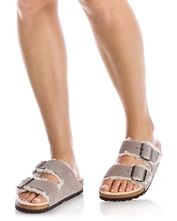 Women's Arizona Shearling Slide Sandals