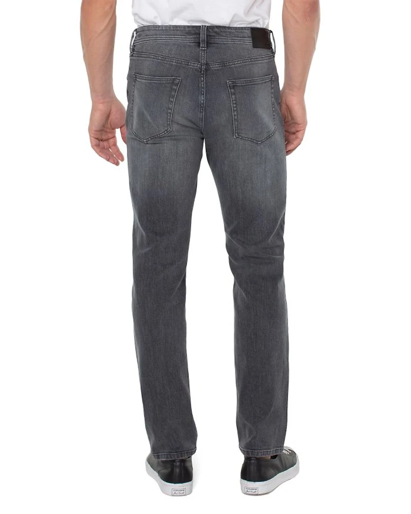 Kingston Modern Straight Jeans Greystone