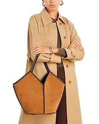 Calella Extra Large Suede Tote