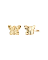 Bloomingdale's Fine Collection Children's Butterfly Stud Earrings