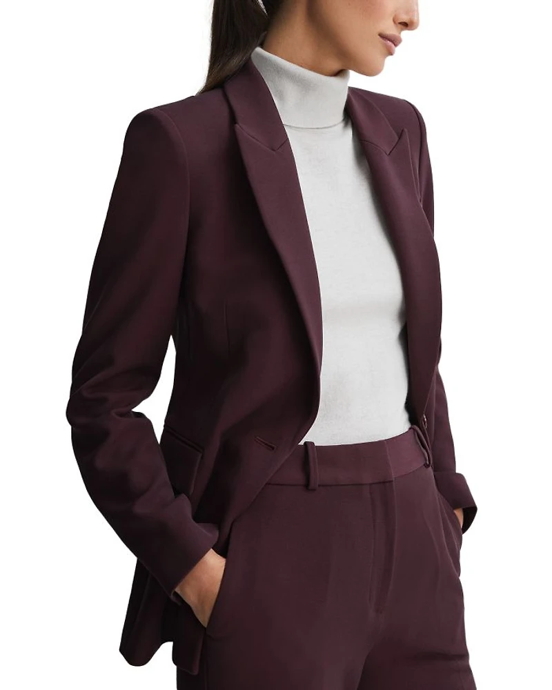 Gabi Tailored Single Breasted Suit Blazer