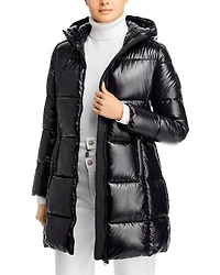 Ines Hooded Puffer Coat