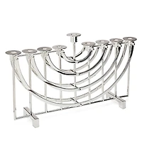 Ricci Argentieri Adjustable Nickel Plated Menorah