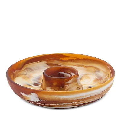 Blue Pheasant Hugo Resin Chip and Dip Bowl