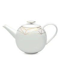 Prouna Gem Cut Gold Lidded Teapot
