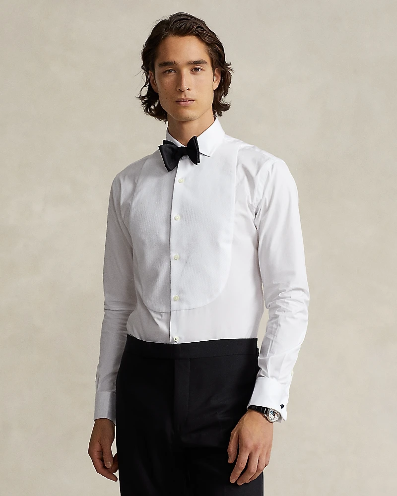 Polo Ralph Lauren Poplin Custom Fit Tuxedo Shirt