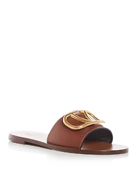 Women's V Logo Slide Sandals