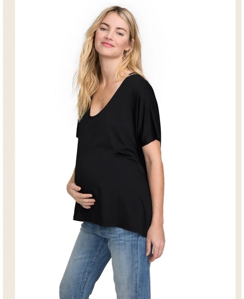 Perfect Maternity Vee T-Shirt