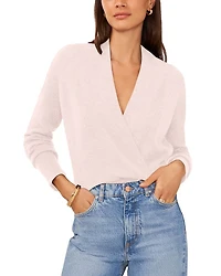 Cross Front Long Sleeve Sweater