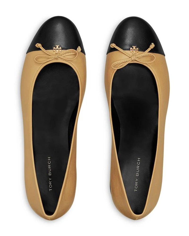 Women's Bow Ballet High Heel Pumps