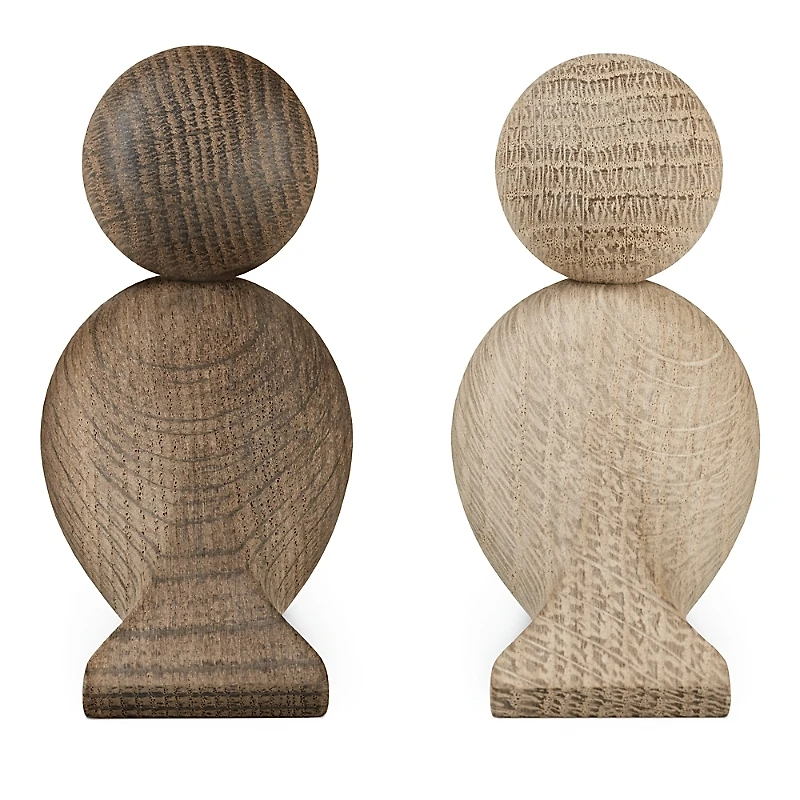 Kay Bojesen Oak Lovebirds, Set of 2