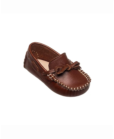 Elephantito Contrasting Stitching Driver Loafer