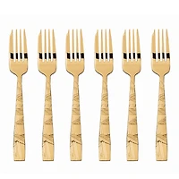 Sambonet Jungle Abstract Foliage Cake Forks