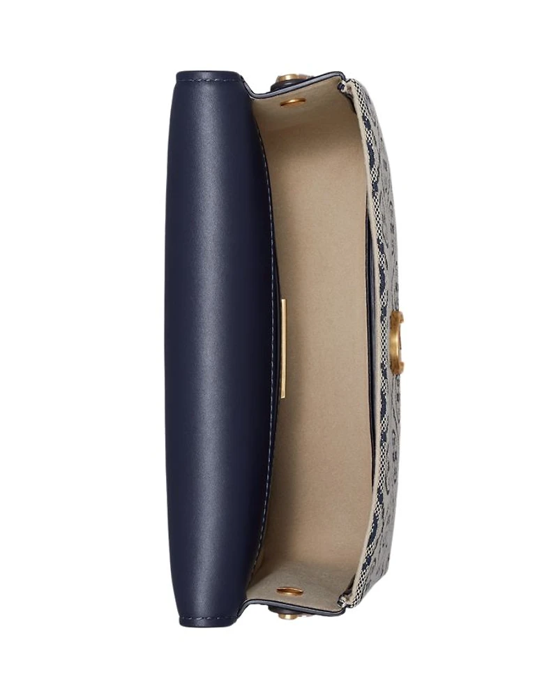 Robinson T Monogram Convertible Shoulder Bag