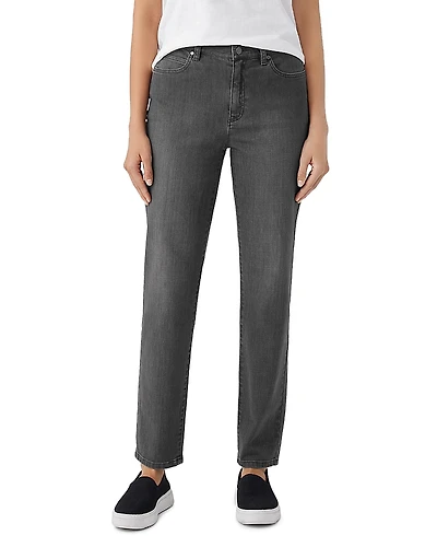 Eileen Fisher High Rise Slim Fit Jeans