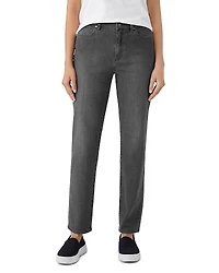 Eileen Fisher High Rise Slim Fit Jeans