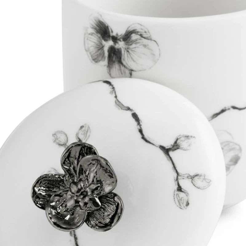 Orchid Porcelain Small Container