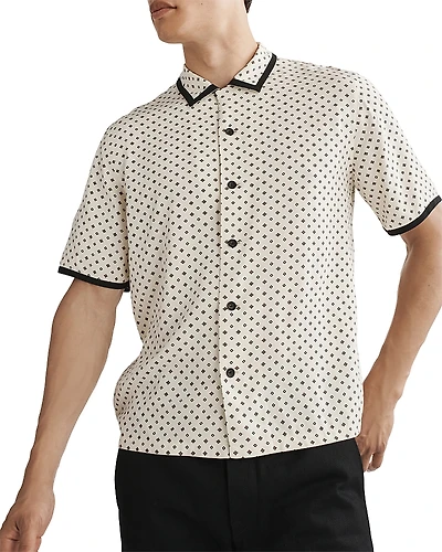 rag & bone Geometric Print Avery Shirt