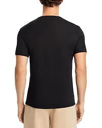 Linen Short Sleeve Henley