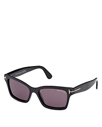 Tom Ford Mikel Square Sunglasses, 54mm