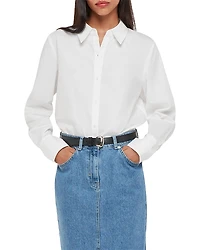 Whistles Boxy Cotton Shirt
