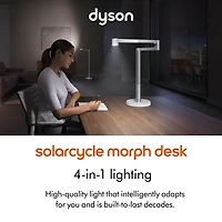 Solarcycle Morph Desk Light | Black/ White