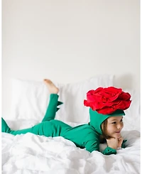 Rose Pajama Costume - Ages 3 Months-8 Years