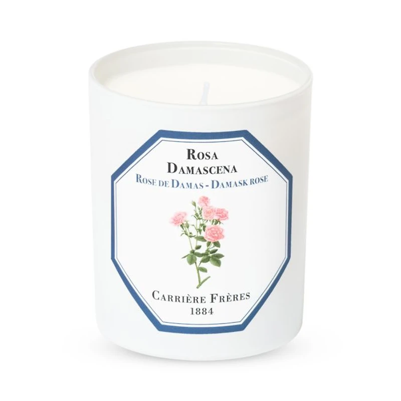 Damask Rose Scented Candle, 6.5 oz.