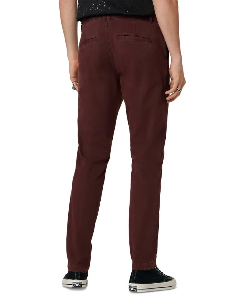 Classic Slim Straight Fit Jeans Russet Orange