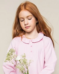Girls' Pink Flannel Victoria Nightgown - Baby, Little Kid, Big Kid