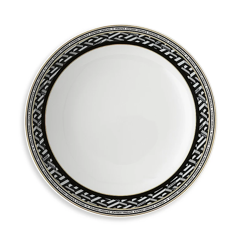 Versace La Greca Signature Soup Plate