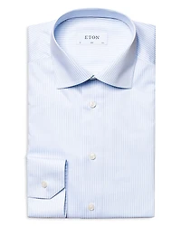 Eton Contemporary Fit Bengal Stripe Dress Shirt