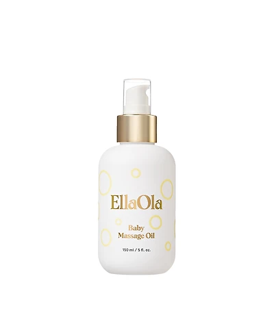 EllaOla Unisex 100% Organic Baby Massage Oil - Baby