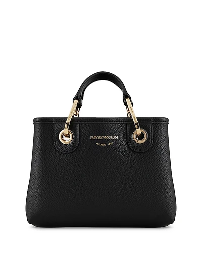 Emporio Armani MyEA Mini Black Shopper Tote Bag