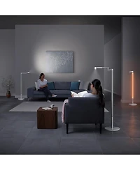 Solarcycle Morph Floor Light | White