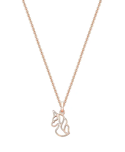 Tiny Blessings Children's 14K Gold Unicorn Dreams Girls' 12-14" Necklace