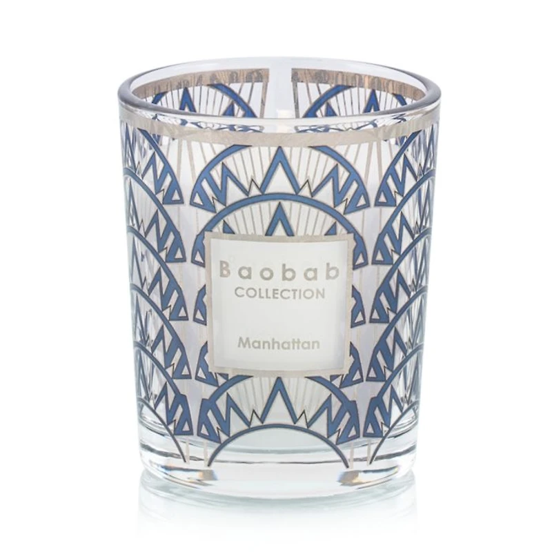 Trio of Travel Candles: Manhattan-Paris-Mykonos