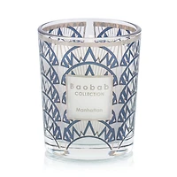 Trio of Travel Candles: Manhattan-Paris-Mykonos