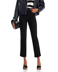 Good American Good Curve High Rise Ankle Straight Jeans